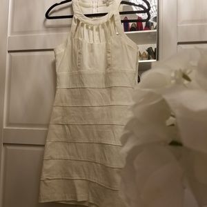 White body con dress